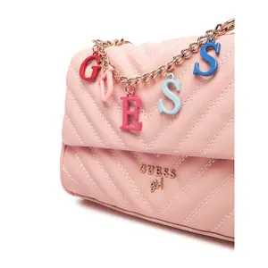 Girl's shoulder Bag with flap Guess image-5