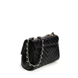 Saco de ombro de rapariga com aba Guess image-1