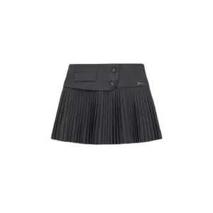 Mini jupe plissée à rayures fille Guess image-0