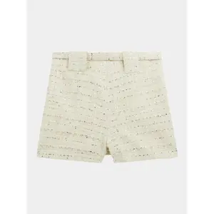 Tweed mini shorts for girls Guess image-2
