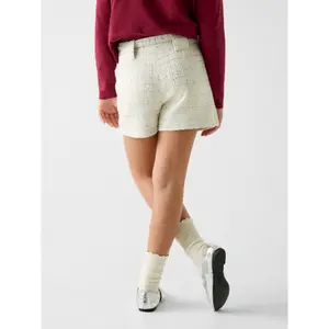 Tweed mini shorts for girls Guess image-5