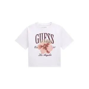 Girl's short-sleeved T-shirt Guess Midi image-0