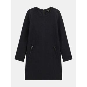 j5bk02-k0742-jblk-madchenkleid-guess-jacquard-jet-black-a996