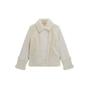 Mädchenjacke aus Fake-Fell und Wildleder Guess image-0