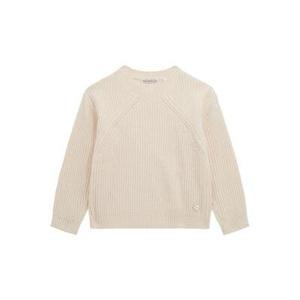 Sweter z okrągłym dekoltem dla dziewczynki z miękkiej dzianiny Guess image-0