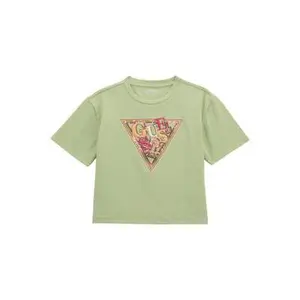 Girl triangle logo T-shirt Guess Midi image-0