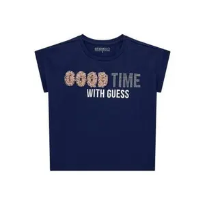 Girl's printed T-shirt Guess Midi image-0