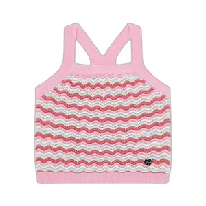 Girl's cotton tank top Guess image-0