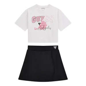 Girl's t-shirt and shorts set Guess image-6