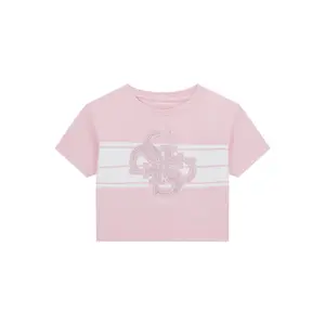 Girl's T-shirt Guess Logo 4G image-3