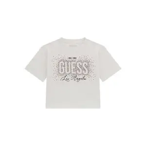Girls' logo T-shirt Guess Midi image-0