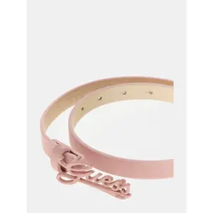 Girl's logo faux leather belt Guess image-5