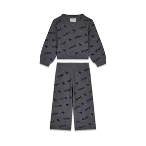 Conjunto de t-shirt de mangas longas e calças menina Guess Homewear image-0