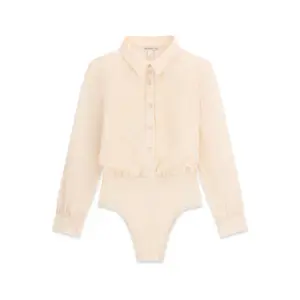 Long Sleeve Crepe Shirt Girl Guess image-0