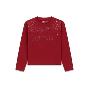Long Sleeve Midi T-Shirt Girl Guess image-0