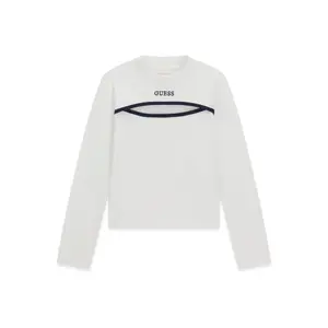 Long Sleeve Polo Neck T-Shirt Girl Guess image-0