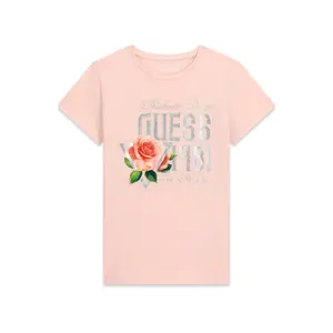 Girl's Logo T-shirt Guess J6BI26-K5828 image-0