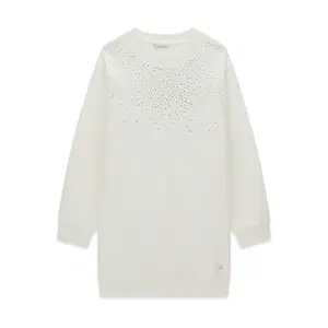Long Sleeve Fleece Dress Girl Guess image-0