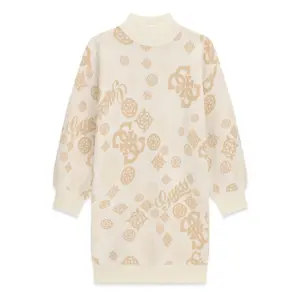 Girl's long-sleeved sweatshirt dress Guess