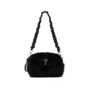 Faux Fur Crossbody Bag Girl Guess Camera image-0