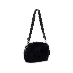 Faux Fur Crossbody Bag Girl Guess Camera image-1