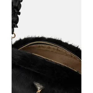 Faux Fur Crossbody Bag Girl Guess Camera image-2