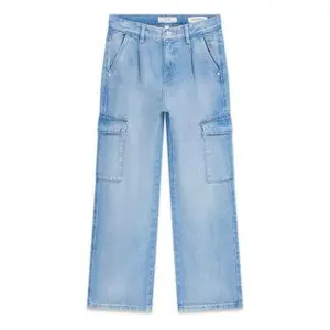 Jeans rigide oversize fille Guess Tencel