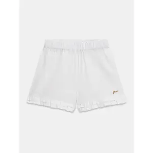 Short in poplin for girls Guess regular image-1
