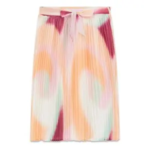 Pleated skirt with knot for girls Guess Chiffon