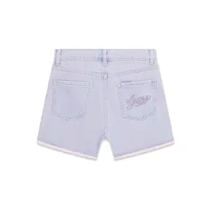 Pantalón corto vaquero de niña Guess Overdye image-1