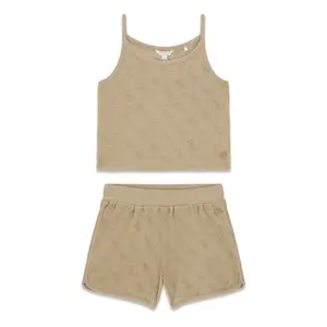 Girls' tank top and shorts set Guess image-0