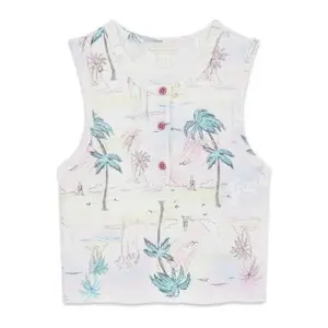 Girl's T-shirt Guess STR Rib image-0