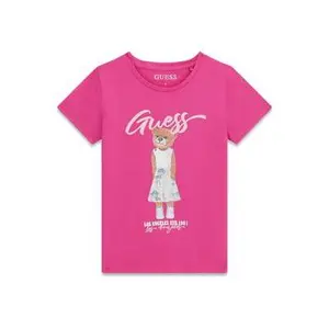 Girls' logo T-shirt Guess image-0