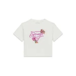 Girl's crop T-shirt Guess image-0