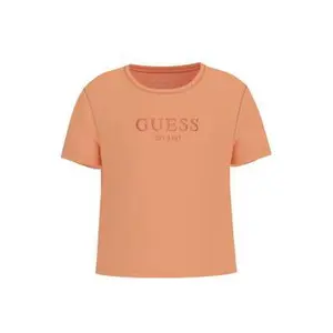 Girl's crop T-shirt Guess Garment Dye image-0