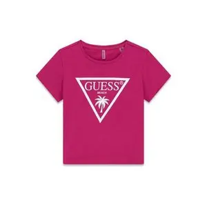 Girl's crop T-shirt Guess image-0