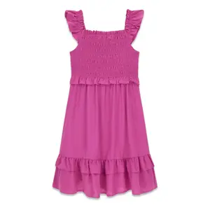 Girls' poplin dress Guess image-1