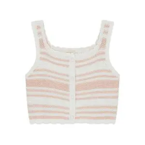 Crochet tank top for girls Guess = image-0