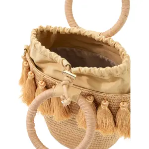 Girl's shoulder Bag Guess Staw image-2