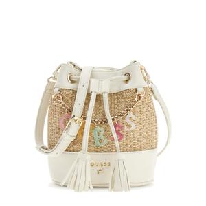 Mini shoulder bag for girls Guess Straw Bucket