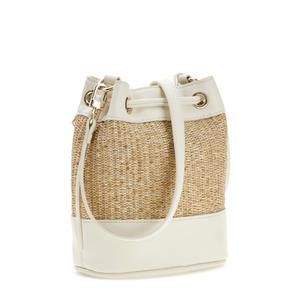Mini shoulder bag for girls Guess Straw Bucket image-1