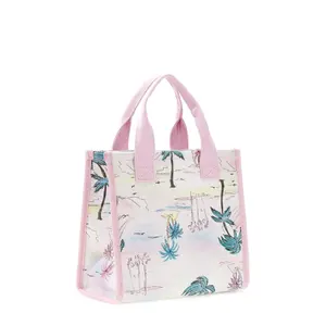 Girls' cotton beach bag Guess image-1