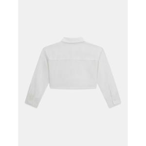 Girls' long sleeve poplin shirt Guess Boxy image-3