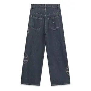 Jeans a gamba larga per ragazza Guess 90S 4G image-1
