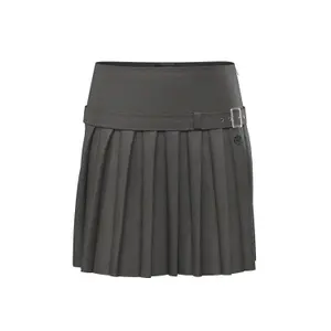 Saia plissada em PU para menina Guess