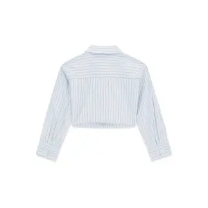 Hosszúujjú poplin ing lányoknak Guess image-1