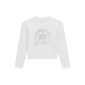 Girl's long sleeve T-shirt Guess Midi Logo image-0