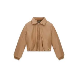 Padded Full Zip Bomber Jacket Girl Guess image-0