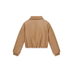 Padded Full Zip Bomber Jacket Girl Guess image-1