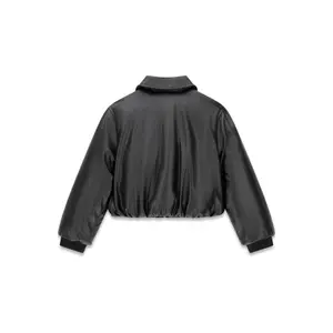 Padded Full Zip Bomber Jacket Girl Guess image-1